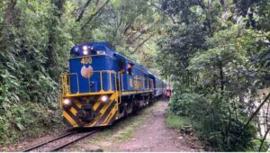 PeruRail trail to Machu picchu